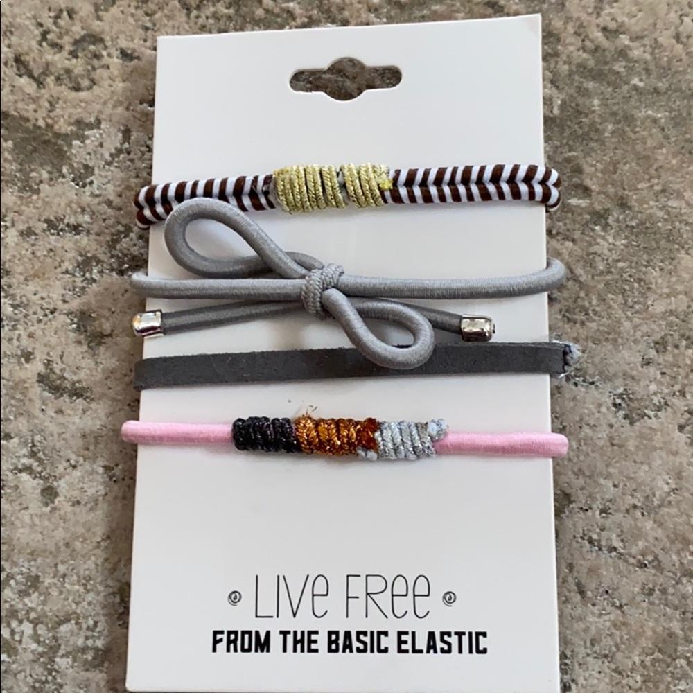 NWOT Hair elastics